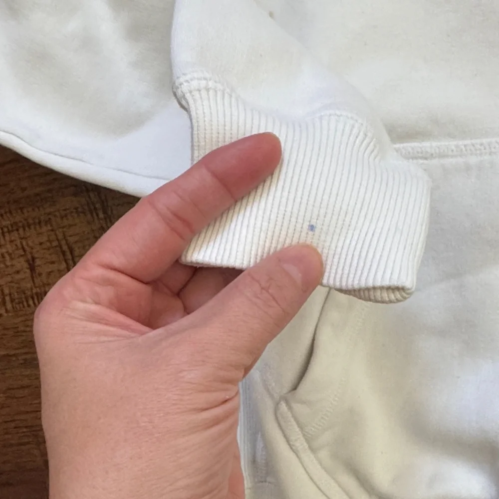 Nike white Hoodie with Black Logo